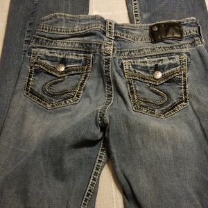 Silver Jean's Suki Mid Slim boot W29/L33